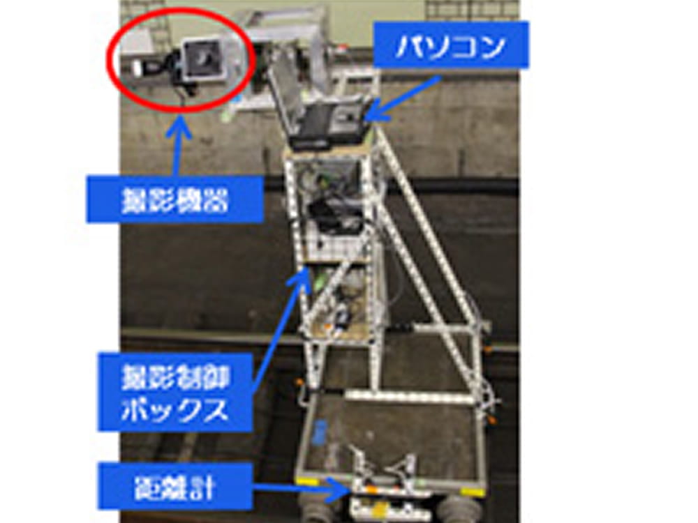 HIVIDAS(ヒビダス)を用いたトンネル覆工面の外観変状調査